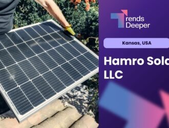 Hamro Solar LLC, Solar plates in person hand, edited by trendsdeeper, Source: UGC