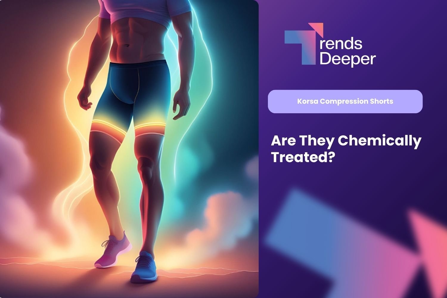 are korsa compression shorts chemically treated