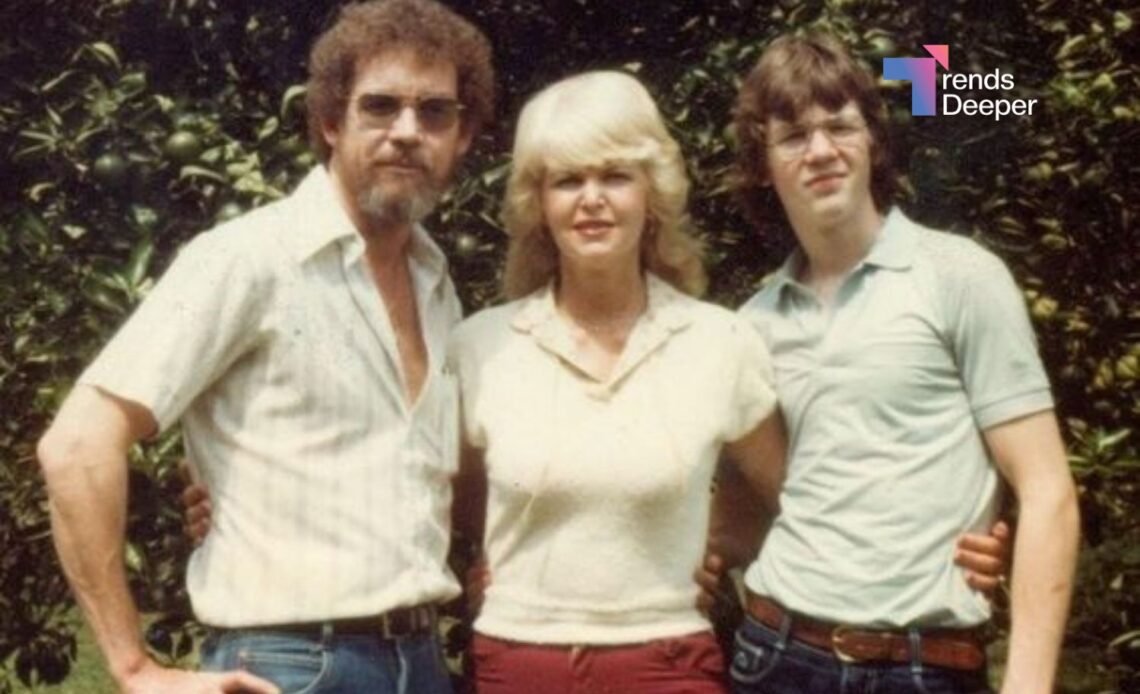 Vivian Ridge with her husband and son